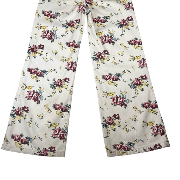 ROLLA’S High Rise Wide Leg Floral Print Jeans - Picture 8 of 16